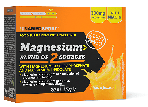 Magnesium Blend Of 2 Source 20 Bustine Da 3,5 G