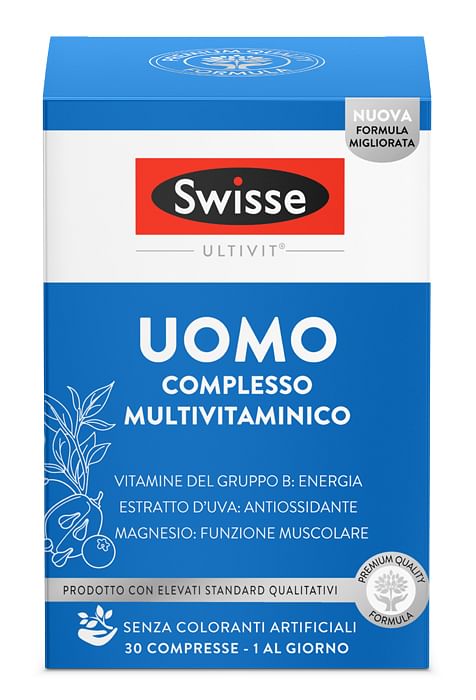 Swisse Multivitaminico Uomo 30 Compresse