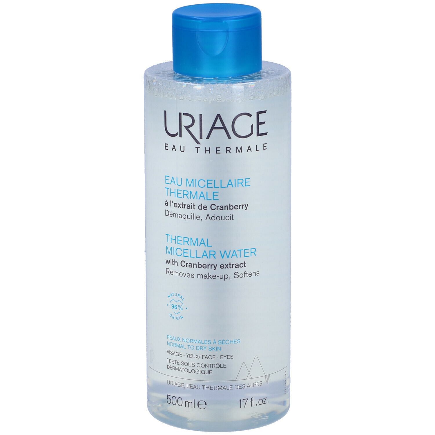 Uriage Eau Micellaire Thermale Pelli Normali Secche 500 Ml