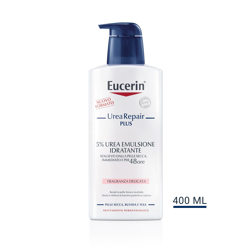 Eucerin Urearepair Plus Emulsione Idratante Urea 5% Profumata 400 Ml
