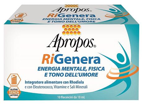 Apropos Rigenera Energia Fisica E Mentale 10 Flaconcini 10 Ml