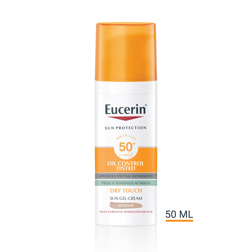 Eucerin Sun Oil Control Tinted Cream Spf50+ 50 Ml