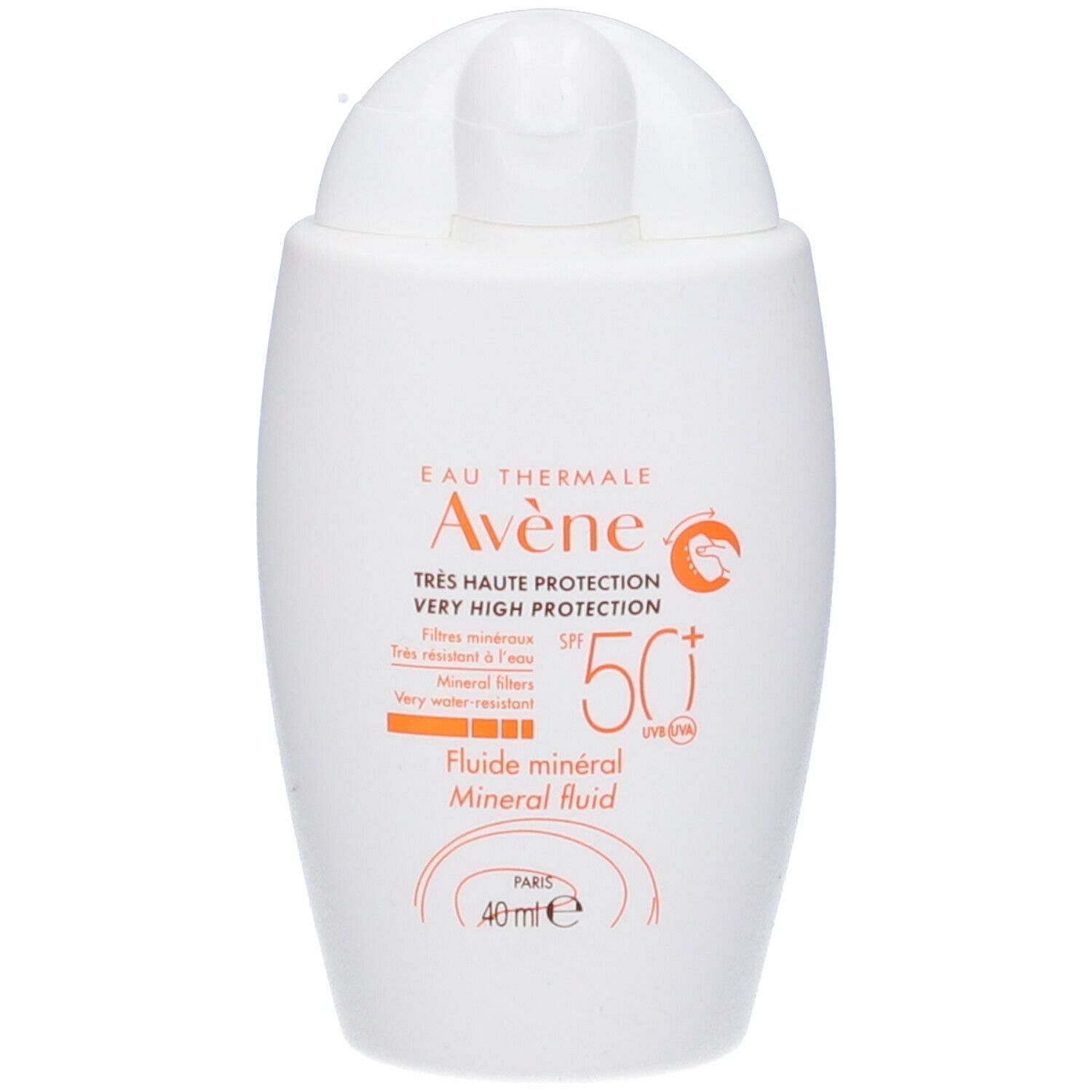 Avene Sol Fluido Minerale Spf50+ Nuova Formula 40 Ml