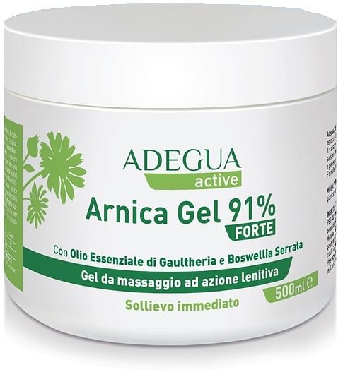 Adegua Arnica Plus 91% Gel Extra Forte 500 Ml