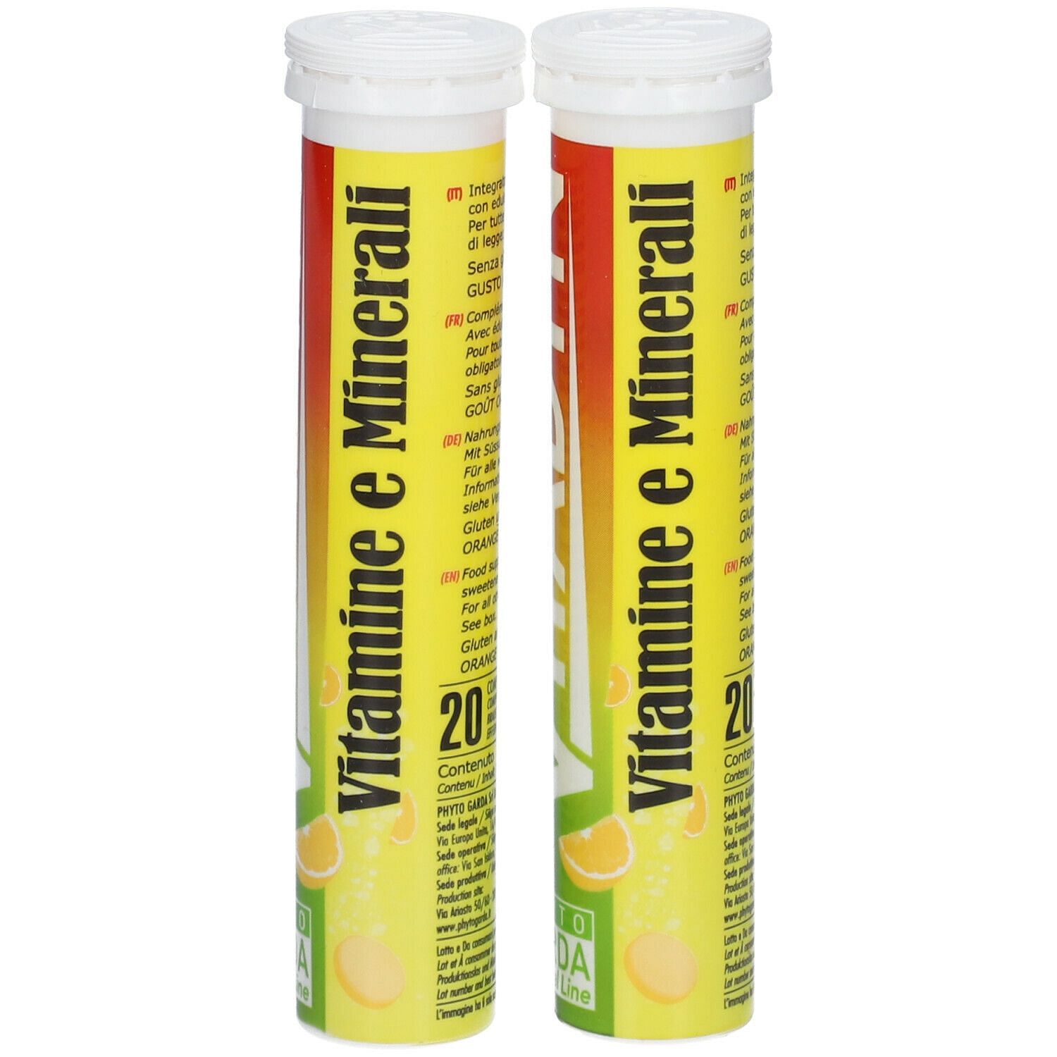 Vitadyn Vitamine/Minerali 40 Compresse Effervescenti In 2 Tubi