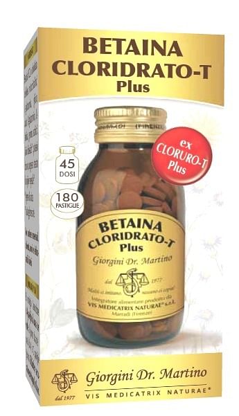 Betaina Cloridrato T Plus 180 Pastiglie