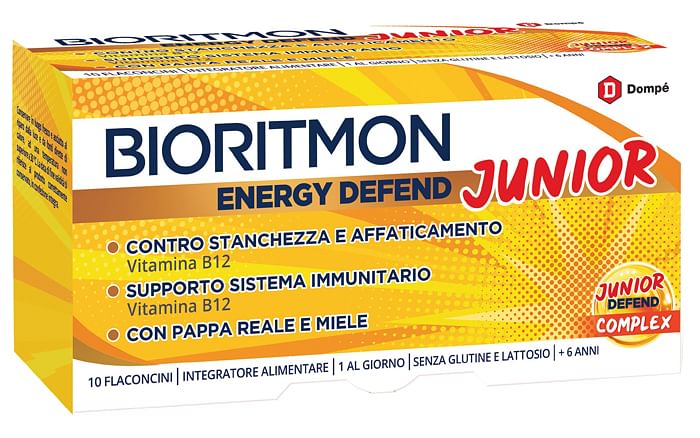 Bioritmon Energy Defend Junior 10 Flaconcini 10 Ml