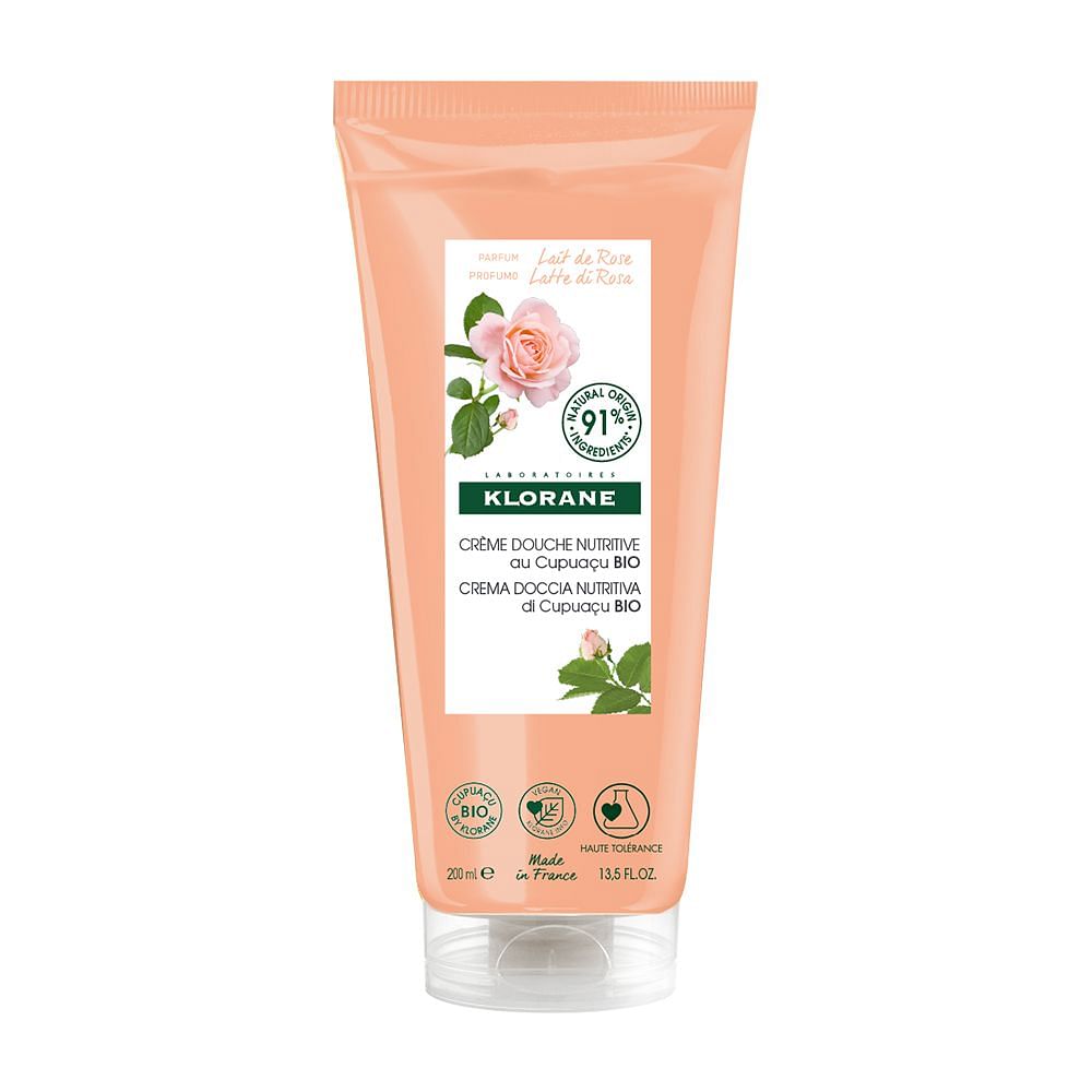 Klorane Crema Doccia Latte Di Rosa 200 Ml