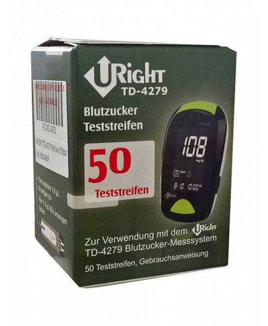 Strisce Misurazione Glicemia U Right Td 4279 50 Pezzi