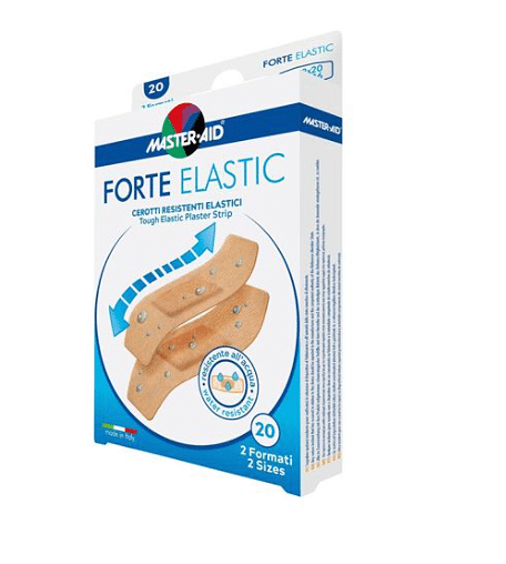 Cerotto Master Aid Elastic 20 Pezzi 2 Formati