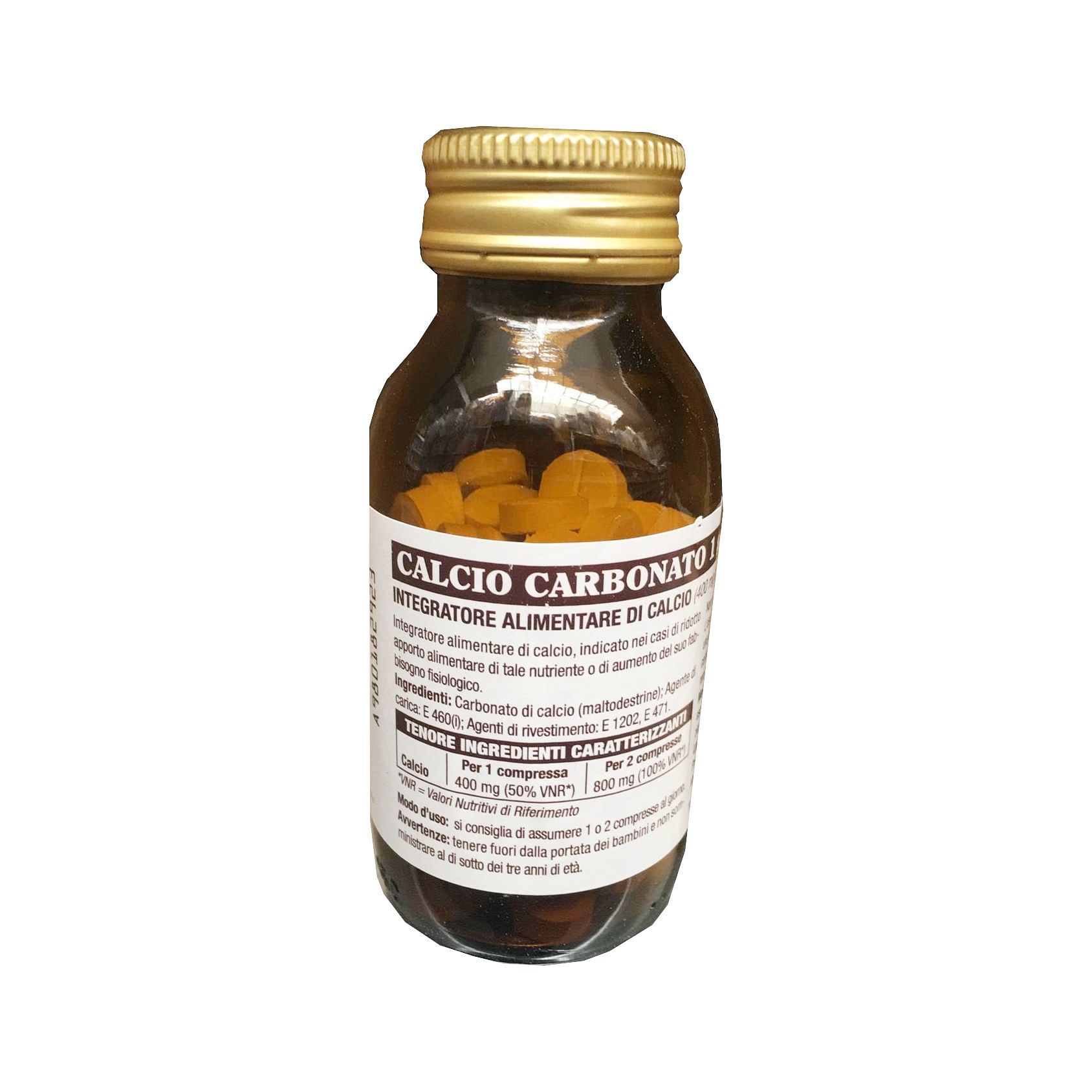 Calcio Carbonato Nuova Formula 1 G 100 Compresse