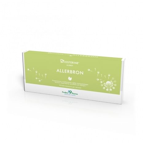 Biosterine Allergy Allerbron Junior 10 Fiale Da 5 Ml