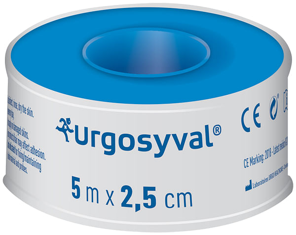 Cerotto In Rocchetto Urgo Urgosyval 5 M X 2,5 Cm