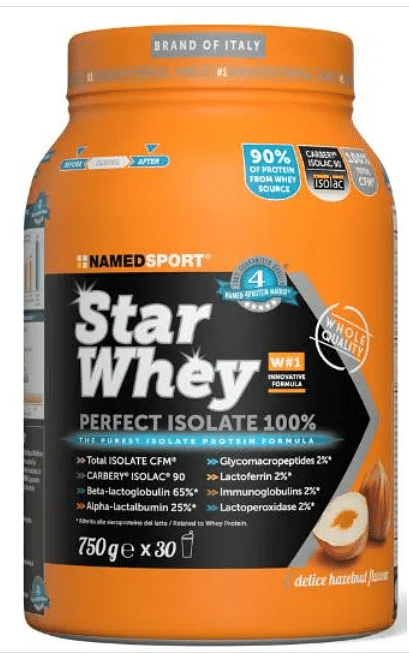 Star Whey Perfect Isolate 100% Delice Hazelnut 750 G