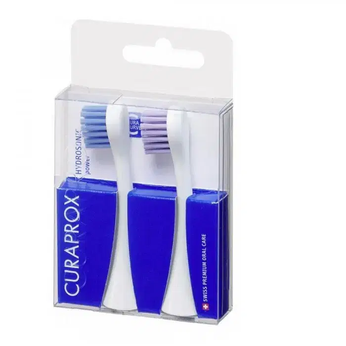 Curaprox Hydrosonic Ortho/Pro Brush Head Power Duo Pack