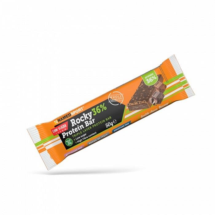 Rocky 36% Protein Bar Triple Choco Barretta 50 G