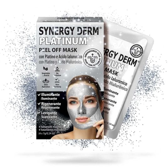 Synergy Derm Platinum Peel Off Mask 4 X 7 G