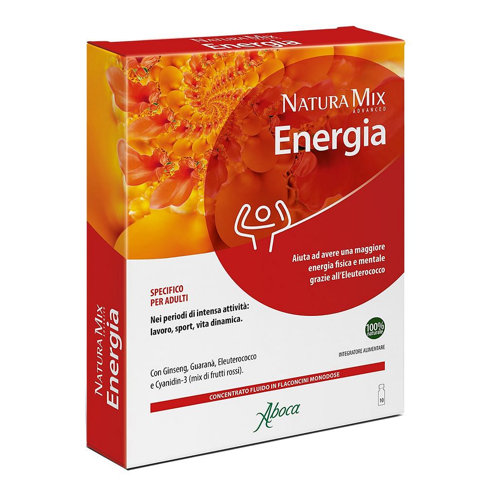 Natura Mix Advanced Energia 10 Flaconcini Da 15 G