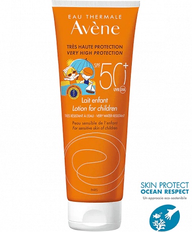 Eau Thermale Avene Solare Latte Bambino Spf 50+ 250 Ml Nuova Formula