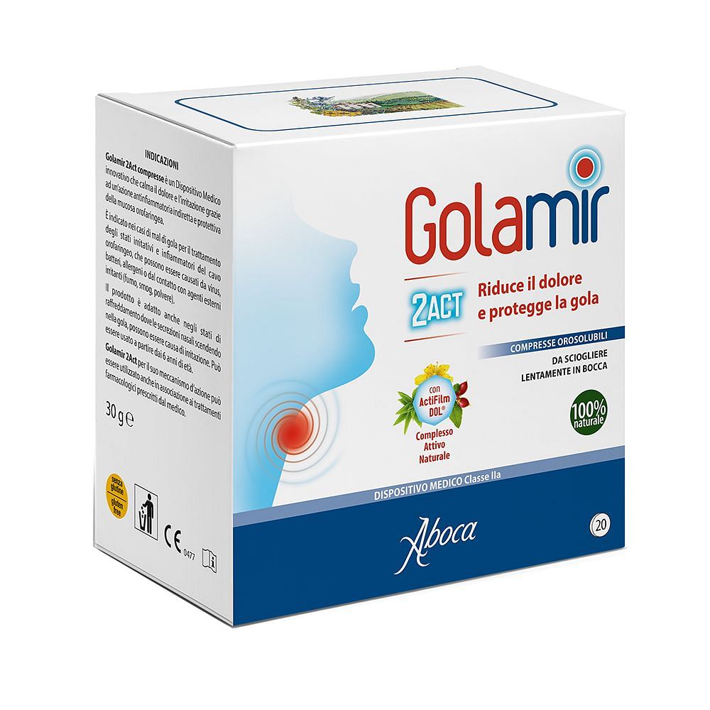 Golamir 2 Act 20 Compresse Orosolubili Da 1,5 G