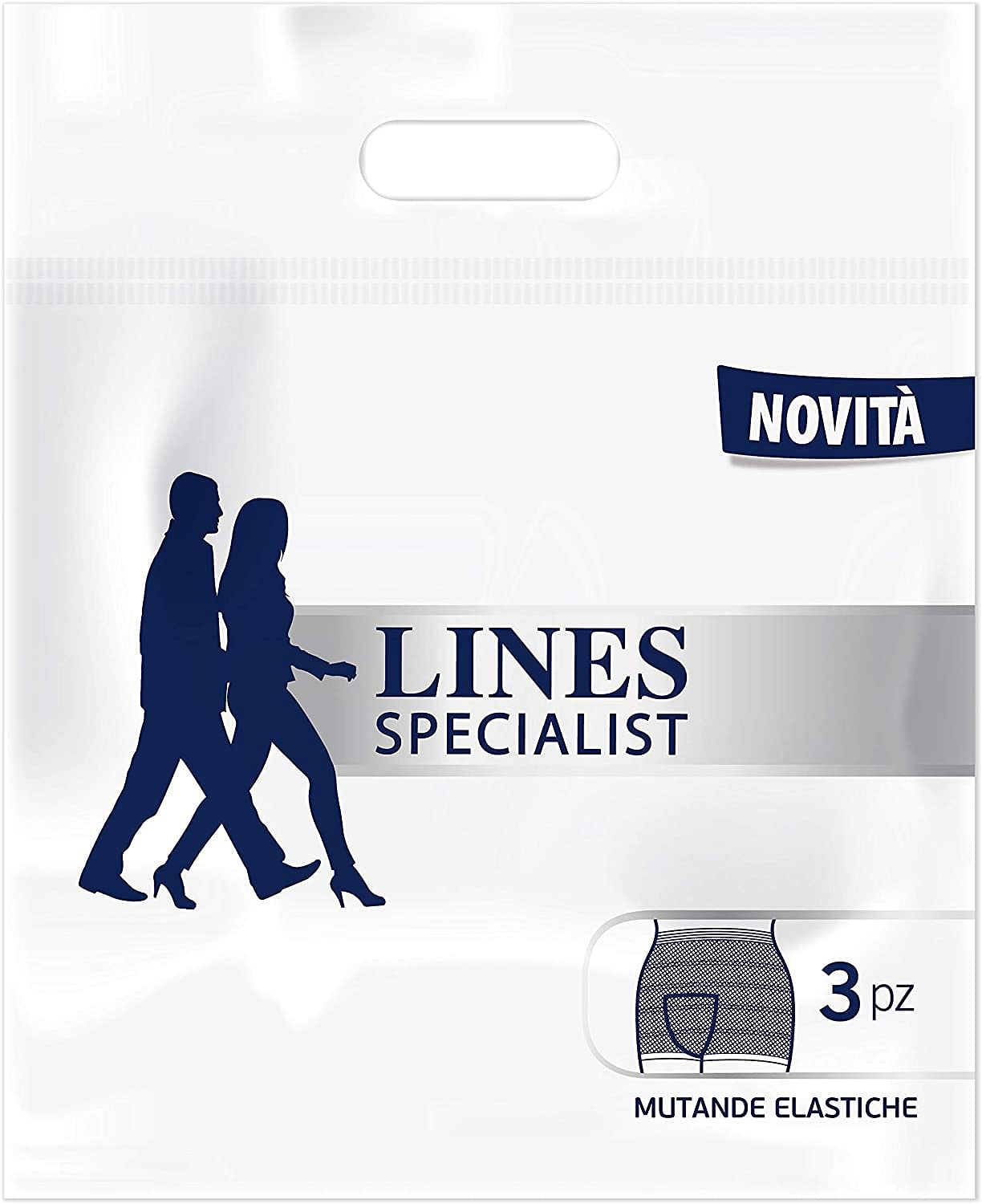 Lines Specialist Mutanda Elastica M 3 Pezzi