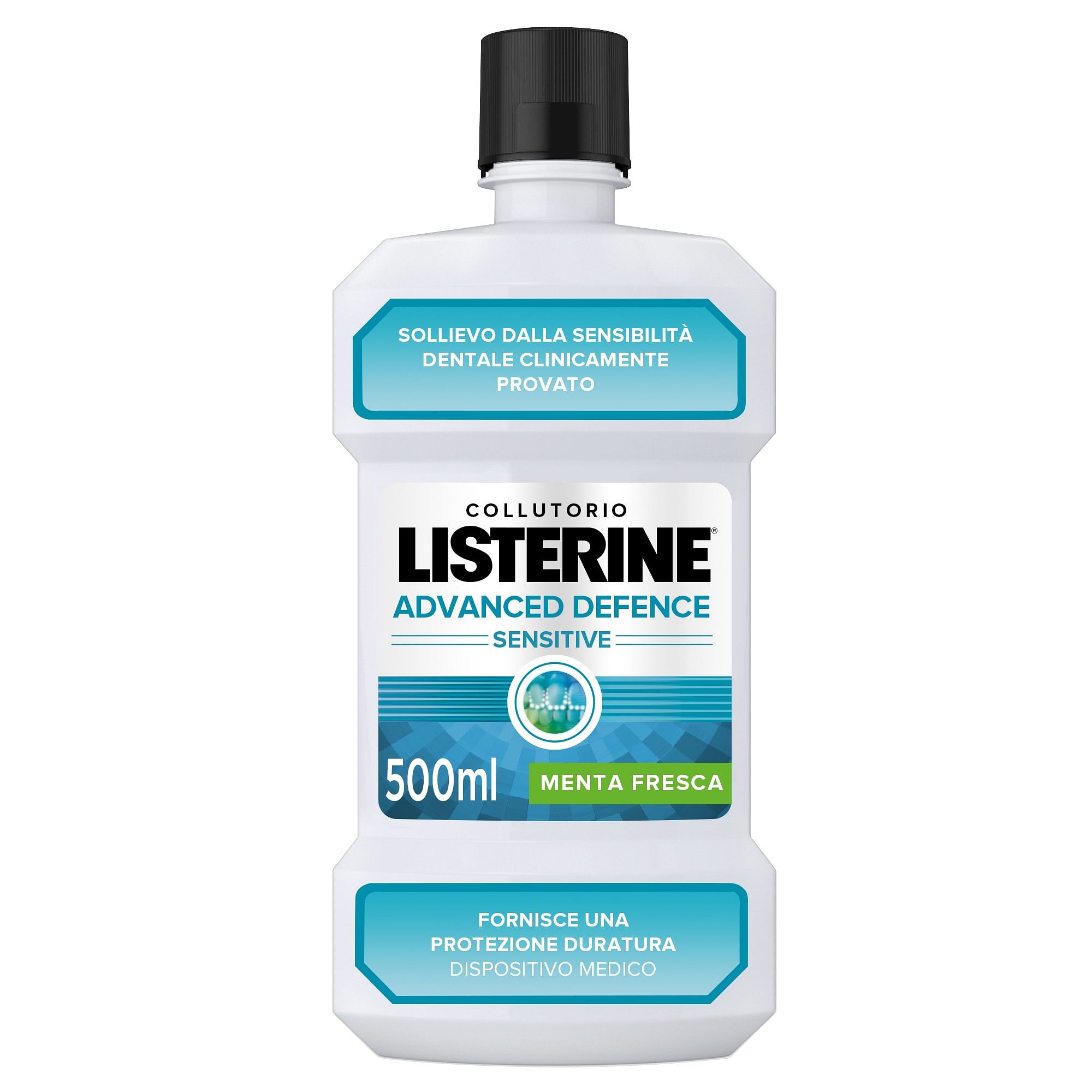 Listerine Ad Sensitive Collutorio 500 Ml