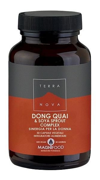 Terranova Dong Quai & Soya Sprout Complex Sinergia Per La Donna 50 Capsule Vegetali