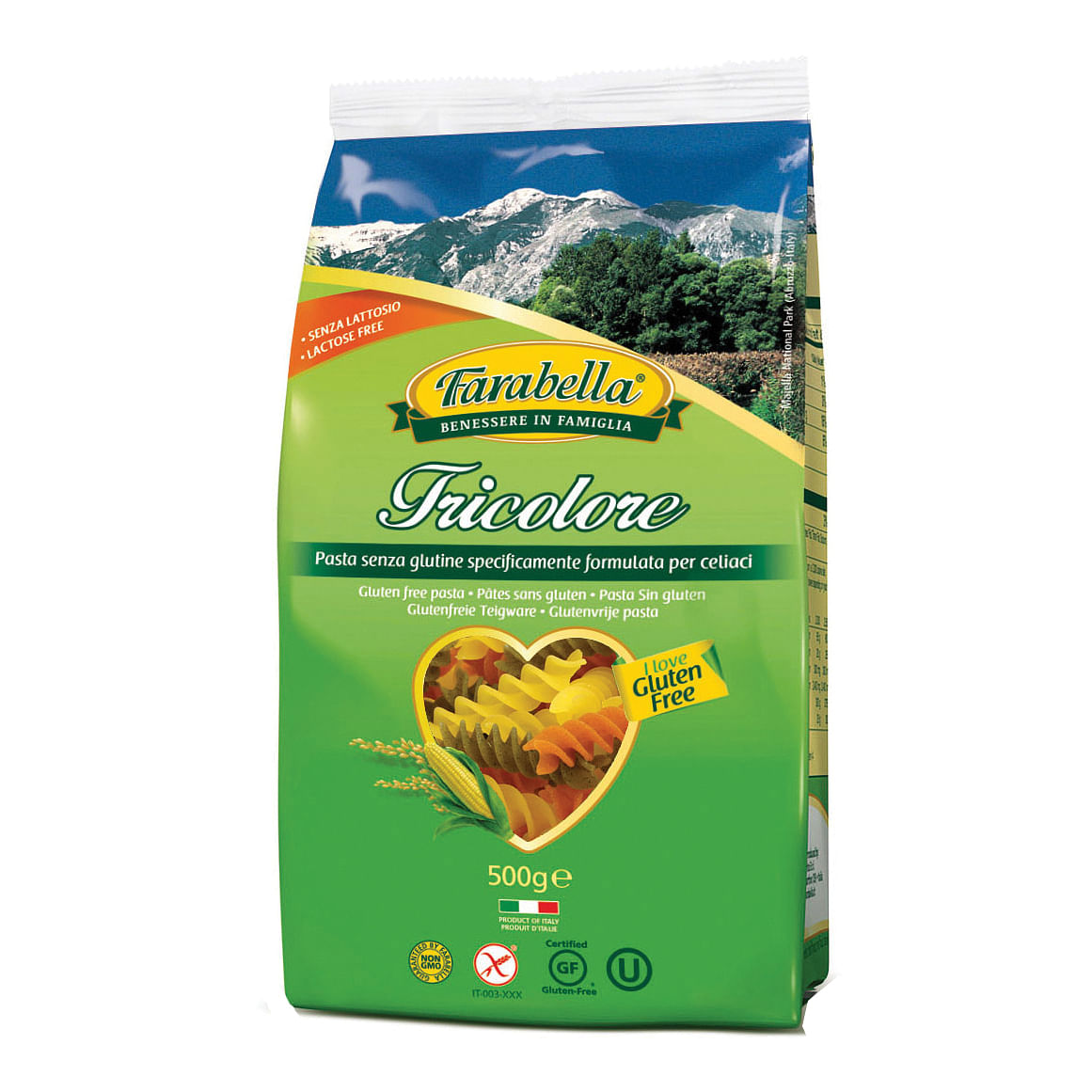 Farabella Fusilli Tricolore 500 G