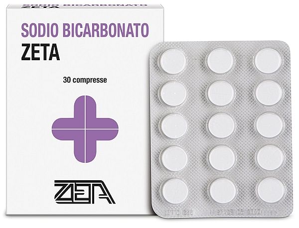 Zeta Farmaceutici Sodio Bicarbonato Alimento 500 Mg 30 Compresse