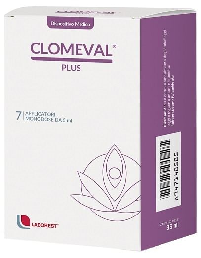 Clomeval Plus Gel Vaginale 35 Ml + 7 Applicatori Monouso