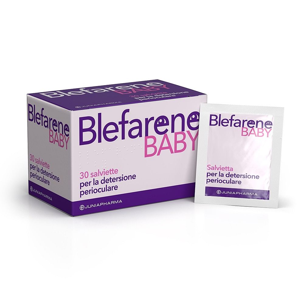 Blefarene Baby Salviette Monouso Per Detersione Perioculare 30 Pezzi