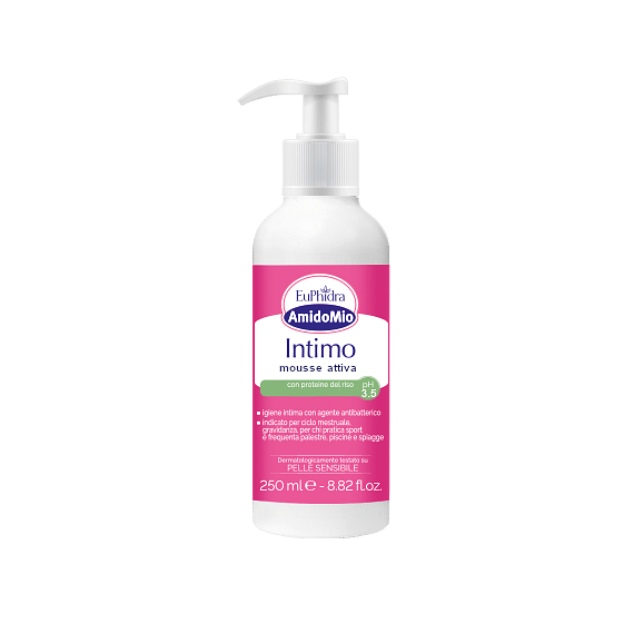 Euphidra Amidomio Intimo Mousse Attiva Ph 3,5 250 Ml