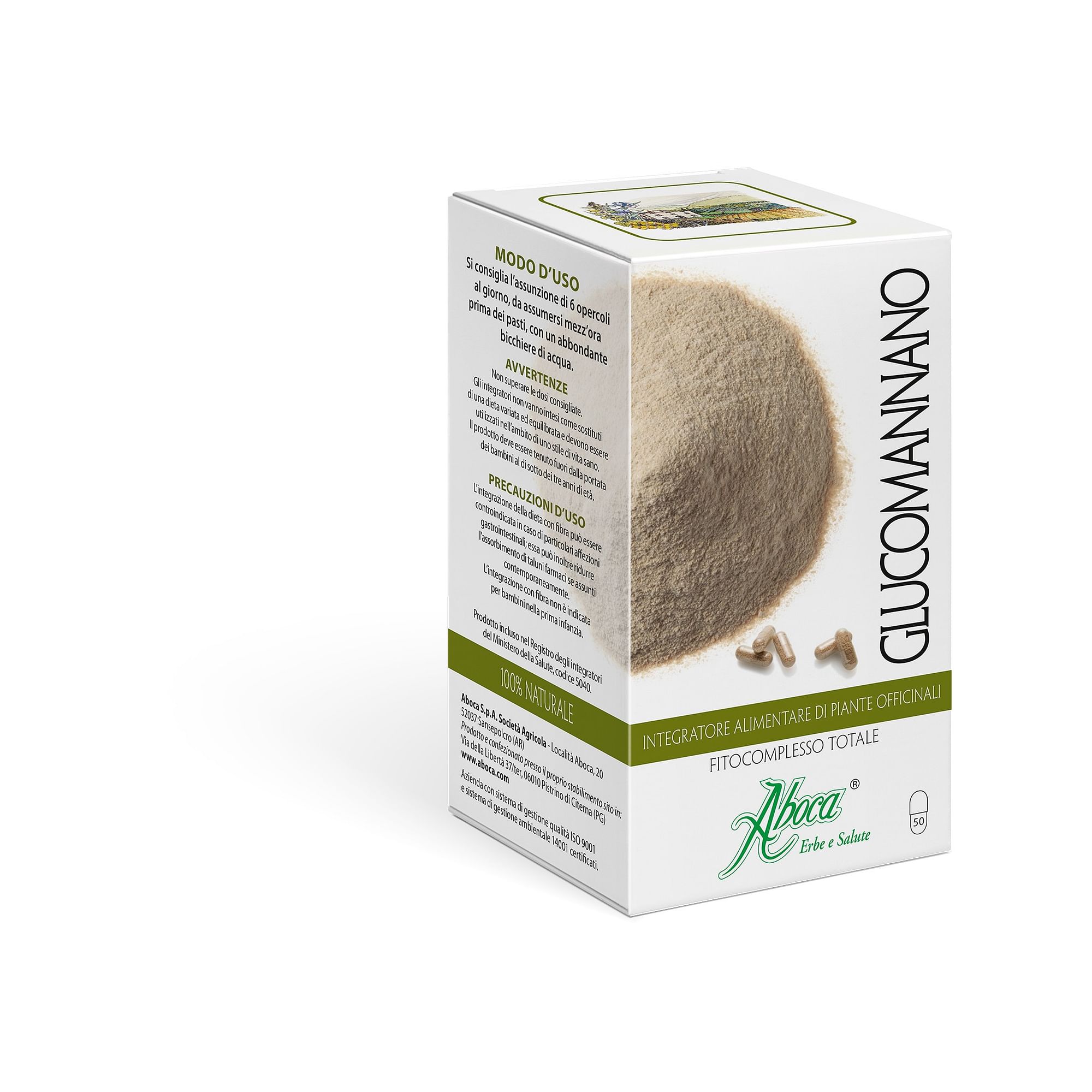 Glucomannano Fitocomplesso Totale 50 Opercoli