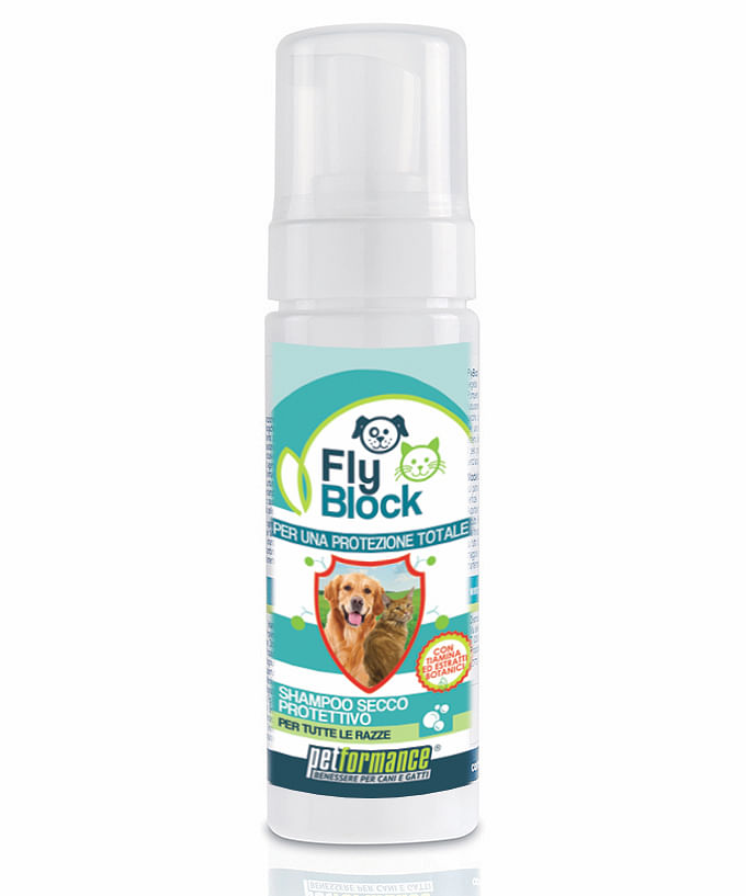 Petformance Flyblock Shampoo Secco Cani/Gatti 150 Ml