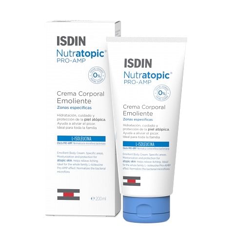 Nutratopic Pro Amp Crema Corpo Emolliente 200 Ml