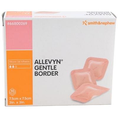 Medicazione In Poliuretano Allevyn Border 7,5 X7,5 10 Pezzi