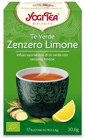 Yogi Tea Te' Verde/Zenzero/Limone Bio 30,6 G