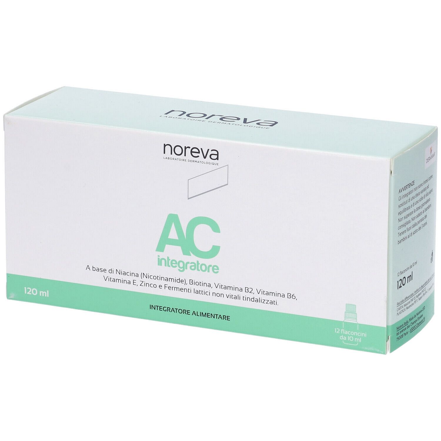 Dermana Ac Integratore 12 Flaconcini Da 10 Ml