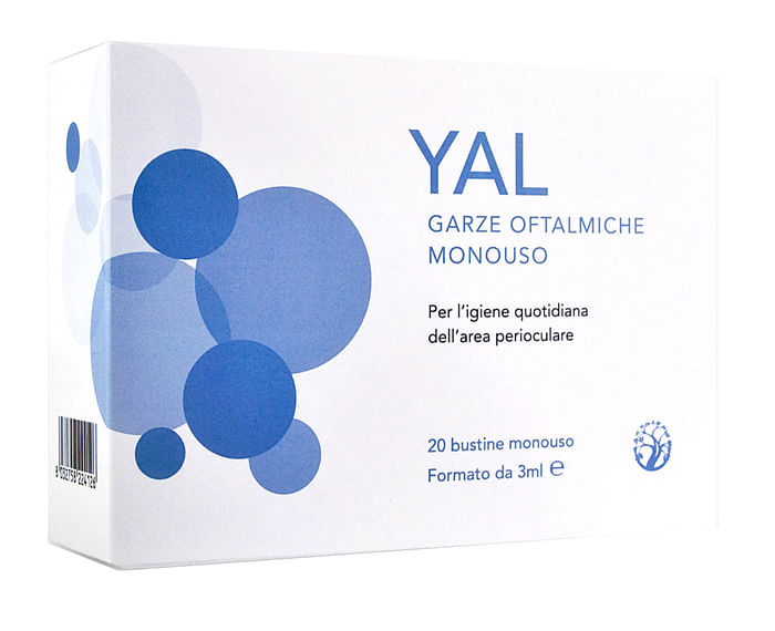 Salviettine Oculari Yal 20 Pezzi