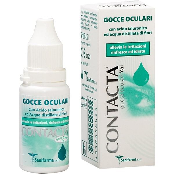 Gocce Oculari Con Acido Ialuronico Contacta 15 Ml Marchio Ce