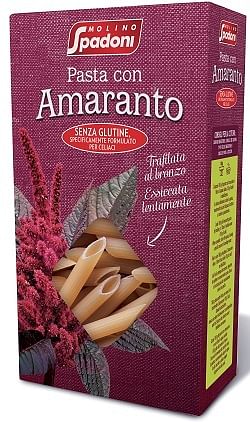 Molino Spadoni Pasta Amaranto Senza Glutine Penne 500 G