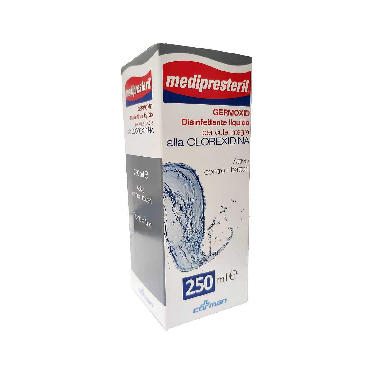 Medipresteril Germoxid Disinfettante Liquido Cute Integra Alla Clorexidina 250 Ml