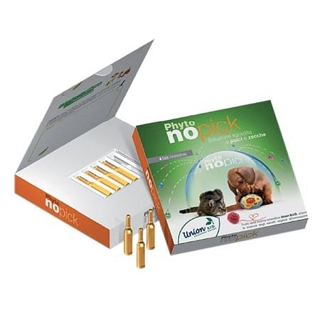 Phytonopick Pulci E Zecche 4 Fiale Da 8 Ml