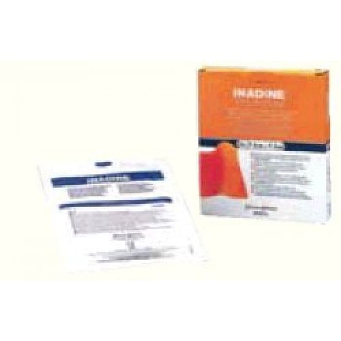 Medicazione Non Aderente Allo Iodio Povidone Inadine Misura 9,5 X9,5 10 Pezzi