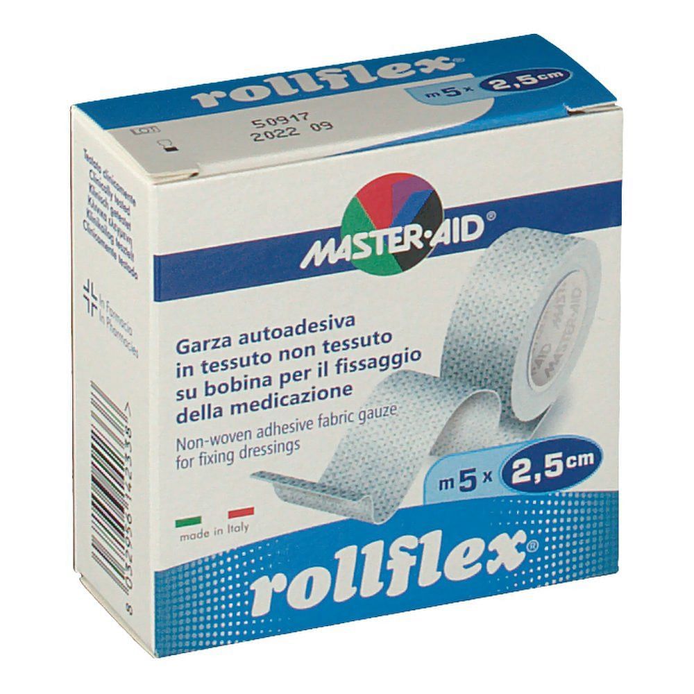 Cerotto Master Aid Rollflex M 5 X 2,5 Cm