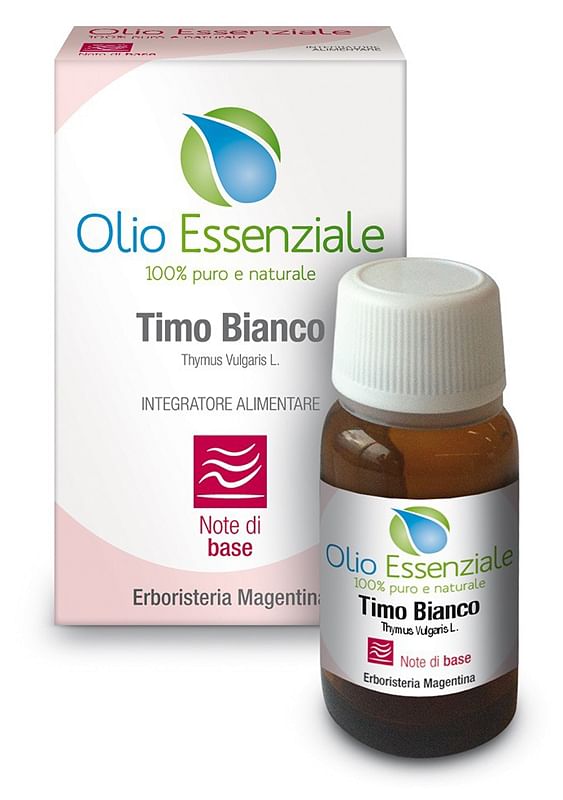 Erboristeria Magentina Timo Bianco Olio Essenziale 10 Ml