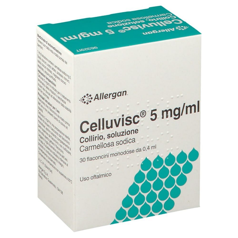 Celluvisc 30 Monodose Collirio 0,4 Ml 5 Mg/Ml