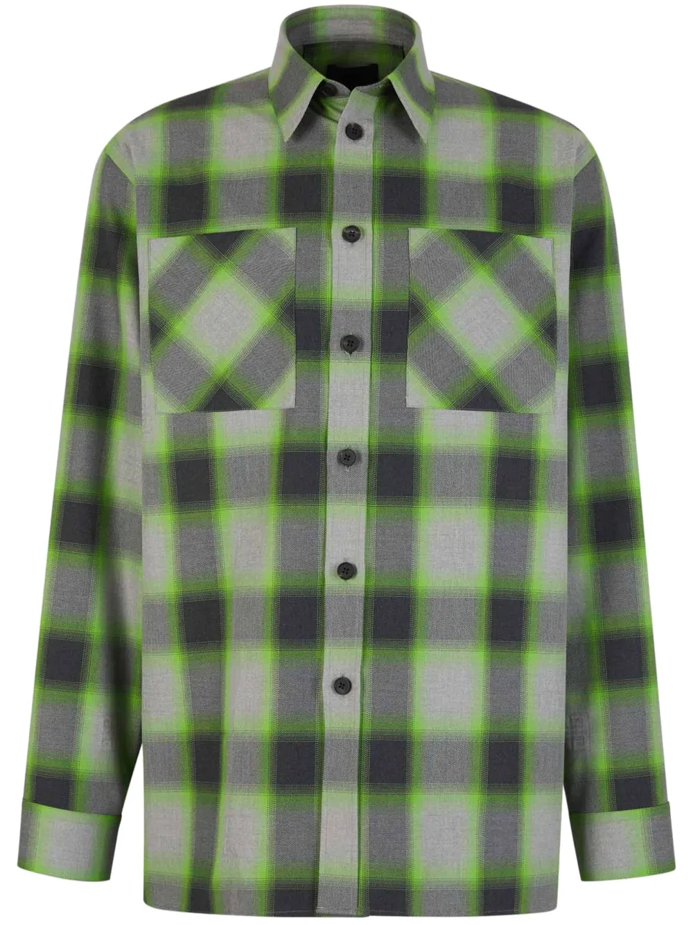 Givenchy checkered shirt - Grigio