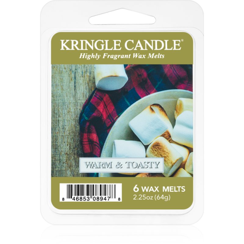 Kringle Candle Warm & Toasty Cera Per Lampada Aromatica 64 G