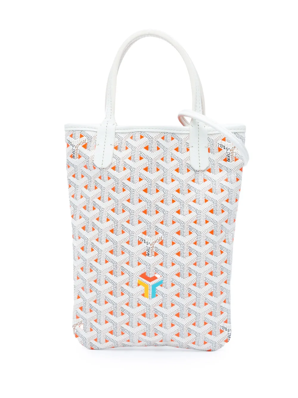 Goyard Pre-Owned 2022 Goyardine Poitiers Claire Voie satchel - Bianco